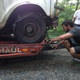 Illustration for article titled How To Tow A Project Car From An Impossible Place: The 7-Hour Saga